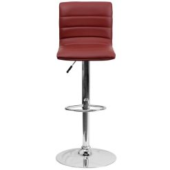 Deals ???? Flash Furniture CH-92023-1-BURG-GG Burgundy Vinyl Contemporary Adjustable Height Barstool ⭐ -Lancaster Shop unnamed file 1957