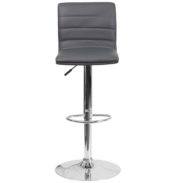 Flash Furniture CH-92023-1-GY-GG Gray Vinyl Contemporary Adjustable Height Barstool Buy ???? Flash Furniture CH-92023-1-GY-GG Gray Vinyl Contemporary Adjustable Height Barstool ???? -Lancaster Shop unnamed file 1963