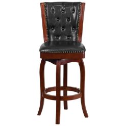 Best deal ✨ Flash Furniture TA-240130-CHY-GG Cherry Wood Bar Height Button Tufted Back Stool With Black Leather Swivel Seat ???? 4 Best deal ✨ Flash Furniture TA-240130-CHY-GG Cherry Wood Bar Height Button Tufted Back Stool With Black Leather Swivel Seat ???? -Lancaster Shop unnamed file 1988