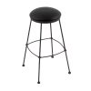 Top 10 ???? Holland Bar Stool 303030BWBlkVinyl Black Wrinkle Steel Bar Height Stool With Black Vinyl Seat ???? -Lancaster Shop unnamed file 1997