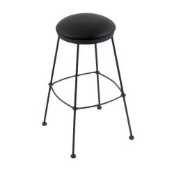 Top 10 ???? Holland Bar Stool 303030BWBlkVinyl Black Wrinkle Steel Bar Height Stool With Black Vinyl Seat ????