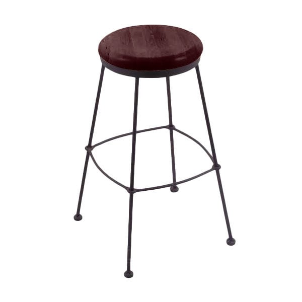 Holland Bar Stool 303030BWDCMpl Black Wrinkle Steel Bar Height Stool with Dark Cherry Maple Wood Seat New ???? Holland Bar Stool 303030BWDCMpl Black Wrinkle Steel Bar Height Stool With Dark Cherry Maple Wood Seat ???? -Lancaster Shop unnamed file 1998
