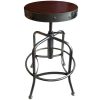Cheapest ???? Holland Bar Stool 910CLDC Clear ???? Coat Steel Height Adjustable Stool With Dark Cherry Finish Seat ???? -Lancaster Shop unnamed file 2005