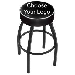 Best reviews of ???? Holland Bar Stool Logo Single Ring Swivel Bar Stool With 4" Padded Seat ????