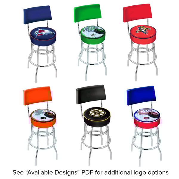 Holland Bar Stool NHL Logo Double Ring Swivel Stool with Padded Back and Seat Best Pirce ???? Holland Bar Stool NHL Logo Double Ring Swivel Stool With Padded Back And Seat ???? -Lancaster Shop unnamed file 2034