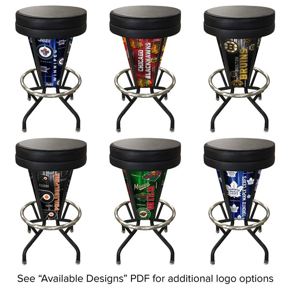 Promo 🎉 Holland Bar Stool NHL Logo Indoor / Outdoor LED Bar Stool 🔔 - Image 2