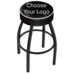 Top 10 💯 Holland Bar Stool NHL Logo Single Ring Swivel Bar Stool With 4" Padded Seat 🤩