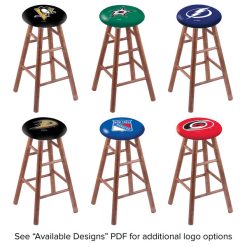 Coupon ⌛ Holland Bar Stool NHL Logo Wood Bar Stool With Medium Finish ⭐ -Lancaster Shop unnamed file 2042