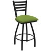 Cheap ???? Holland Bar Stool XL 410 Jackie 30" Ladderback Swivel Bar Stool With Black Wrinkle Finish And Canter Kiwi Green Seat ???? -Lancaster Shop unnamed file 2095