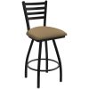 Outlet ???? Holland Bar Stool XL 410 Jackie 30" Ladderback Swivel Bar Stool With Black Wrinkle Finish And Canter Sand Seat ✔️ -Lancaster Shop unnamed file 2103