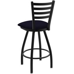 Coupon ???? Holland Bar Stool XL 410 Jackie 30" Ladderback Swivel Bar Stool With Black Wrinkle Finish And Canter Twilight Seat ???? -Lancaster Shop unnamed file 2110