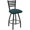 Deals ⌛ Holland Bar Stool XL 410 Jackie 30" Ladderback Swivel Bar Stool With Black Wrinkle Finish And Graph Tidal Seat ???? -Lancaster Shop unnamed file 2131