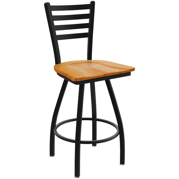 Holland Bar Stool XL 410 Jackie 30" Ladderback Swivel Bar Stool with Black Wrinkle Finish and Medium Oak Seat Budget ???? Holland Bar Stool XL 410 Jackie 30" Ladderback Swivel Bar Stool With Black Wrinkle Finish And Medium Oak Seat ???? -Lancaster Shop unnamed file 2135