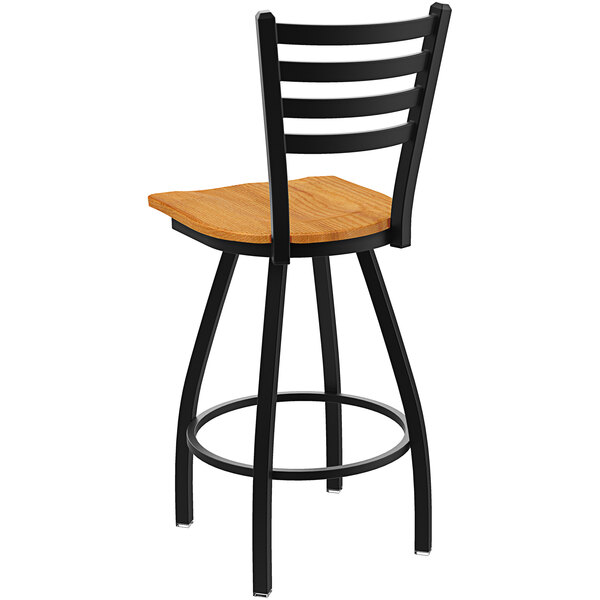Holland Bar Stool XL 410 Jackie 30" Ladderback Swivel Bar Stool with Black Wrinkle Finish and Medium Oak Seat Budget ???? Holland Bar Stool XL 410 Jackie 30" Ladderback Swivel Bar Stool With Black Wrinkle Finish And Medium Oak Seat ???? -Lancaster Shop unnamed file 2136