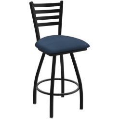 Best deal ???? Holland Bar Stool XL 410 Jackie 30" Ladderback Swivel Bar Stool With Black Wrinkle Finish And Rein Bay Seat ????