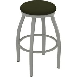 Best Sale ✨ Holland Bar Stool XL 802 Misha 30" Ladderback Swivel Bar Stool With Anodized Nickel Finish And Canter Pine Seat ⭐