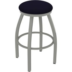 Discount ???? Holland Bar Stool XL 802 Misha 30" Ladderback Swivel Bar Stool With Anodized Nickel Finish And Canter Twilight Seat ????