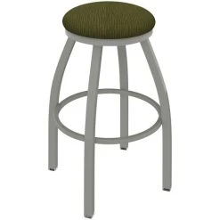 Deals 🥰 Holland Bar Stool XL 802 Misha 30" Ladderback Swivel Bar Stool With Anodized Nickel Finish And Graph Parrot Seat 🤩