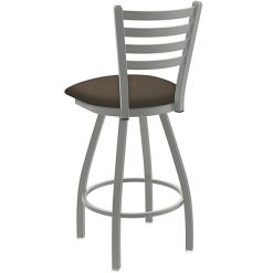 Cheap ⭐ Holland Bar Stool Holland Barstool XL 410 Jackie 30" Ladderback Swivel Bar Stool With Anodized Nickel Finish And Canter Earth Seat ???? -Lancaster Shop unnamed file 2185