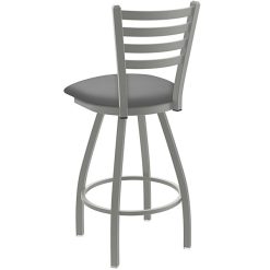 Cheap ❤️ Holland Bar Stool Holland Barstool XL 410 Jackie 30" Ladderback Swivel Bar Stool With Anodized Nickel Finish And Canter Folkstone Grey Seat ???? -Lancaster Shop unnamed file 2189