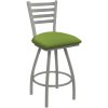 Best Sale ???? Holland Bar Stool Holland Barstool XL 410 Jackie 30" Ladderback Swivel Bar Stool With Anodized Nickel Finish And Canter Kiwi Green Seat ???? -Lancaster Shop unnamed file 2192