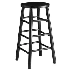 Budget 😀 LT&S Spartan Series Lancaster Table & Seating Spartan Series 30" Black Metal Barstool 🔥