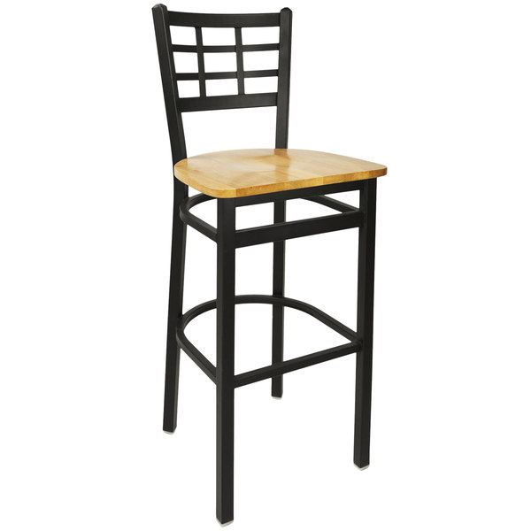 BFM Seating 2163BNTW-SB Marietta Sand Black Metal Bar Height Chair with Natural Wood Seat Best Sale ???? BFM Seating 2163BNTW-SB Marietta Sand Black Metal Bar Height Chair With Natural Wood Seat ???? -Lancaster Shop unnamed file 2260