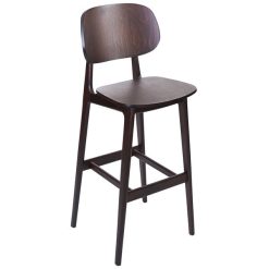 Top 10 ???? BFM Seating ZWB22DW-DW Emma Dark Walnut Bar Height Chair ????