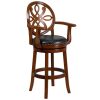 Best Sale ???? Flash Furniture TA-550230-BDY-GG Brandy Wood Bar Height Designer Back Stool With Black Leather Swivel Seat ???? 2 Best Sale ???? Flash Furniture TA-550230-BDY-GG Brandy Wood Bar Height Designer Back Stool With Black Leather Swivel Seat ???? -Lancaster Shop unnamed file 2283