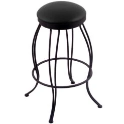 Best reviews of 🔥 Holland Bar Stool 300030BWBlkVinyl Georgian Black Wrinkle Steel Bar Height Swivel Stool With Black Vinyl Seat ⭐