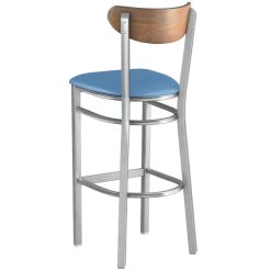 Discount ???? LT&S Boomerang Series Lancaster Table & Seating Boomerang Bar Height Clear ???? Coat Chair With Blue Vinyl Seat And Vintage Wood Back ???? 4 Discount ???? LT&S Boomerang Series Lancaster Table & Seating Boomerang Bar Height Clear ???? Coat Chair With Blue Vinyl Seat And Vintage Wood Back ???? -Lancaster Shop unnamed file 2321