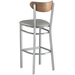 Best reviews of ???? LT&S Boomerang Series Lancaster Table & Seating Boomerang Bar Height Clear ???? Coat Chair With Light Gray Vinyl Seat And Vintage Wood Back ???? -Lancaster Shop unnamed file 2360
