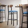 Best Sale ✨ LT&S Boomerang Series Lancaster Table & Seating Boomerang Bar Height Black Chair With Blue Vinyl Seat And Driftwood Back ❤️ 1 Best Sale ✨ LT&S Boomerang Series Lancaster Table & Seating Boomerang Bar Height Black Chair With Blue Vinyl Seat And Driftwood Back ❤️ -Lancaster Shop unnamed file 2374
