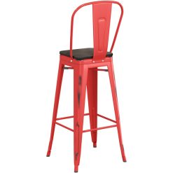 Buy ???? LT&S Alloy Series Lancaster Table & Seating Alloy Series Distressed Red Metal Indoor Industrial Cafe Bar Height Stool With Vertical Slat Back And Black Wood Seat ⌛ -Lancaster Shop unnamed file 238
