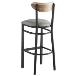 Cheapest ❤️ LT&S Boomerang Series Lancaster Table & Seating Boomerang Bar Height Black Chair With Light Gray Vinyl Seat And Driftwood Back ✨ 4 Cheapest ❤️ LT&S Boomerang Series Lancaster Table & Seating Boomerang Bar Height Black Chair With Light Gray Vinyl Seat And Driftwood Back ✨ -Lancaster Shop unnamed file 2385