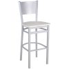 Promo ???? BFM Seating 2140BAWR-SM Axel Silver Mist Steel Solid Back Barstool With Relic Antique Wash Melamine Seat ❤️ -Lancaster Shop unnamed file 2429