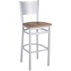 Best reviews of ???? BFM Seating 2140BKPR-SM Axel Silver Mist Steel Solid Back Barstool With Relic Knotty Pine Melamine Seat ✨ -Lancaster Shop unnamed file 2433