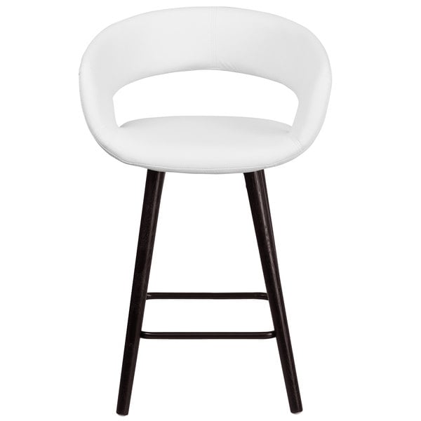 Flash Furniture CH-152561-WH-VY-GG Brynn Series Cappuccino Wood Counter Height Stool with White Vinyl Seat Hot Sale ???? Flash Furniture CH-152561-WH-VY-GG Brynn Series Cappuccino Wood Counter Height Stool With White Vinyl Seat ???? -Lancaster Shop unnamed file 2442