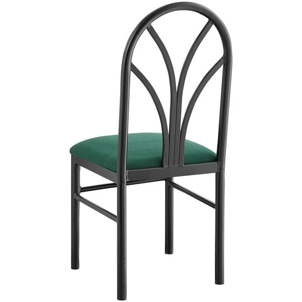 Cheap ๐ Lancaster Table & Seating Green 4 Spoke Restaurant Dining Room Chair With 1 3/4" Padded Seat โค๏ธ - Image 3