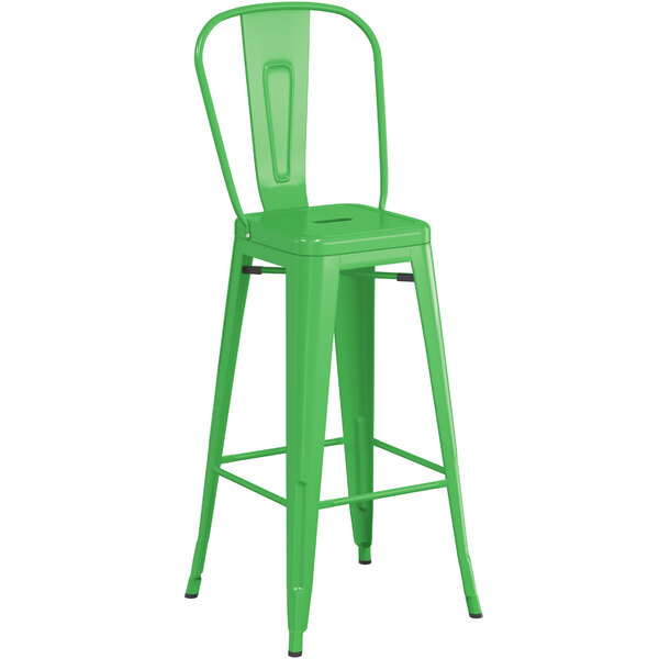 Lancaster Table & Seating Alloy Series Green Metal Indoor / Outdoor Industrial Cafe Barstool with Vertical Slat Back and Drain Hole Seat Budget ✔️ LT&S Alloy Series Lancaster Table & Seating Alloy Series Green Metal Indoor / Outdoor Industrial Cafe Barstool With Vertical Slat Back And Drain Hole Seat ???? -Lancaster Shop unnamed file 270