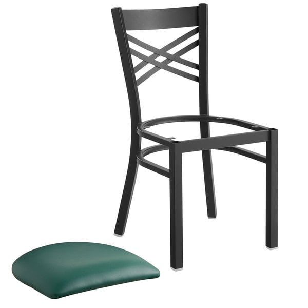 Lancaster Table & Seating Cross Back Black Chair with Green Vinyl Seat Wholesale ???? Lancaster Table & Seating Cross Back Black Chair With Green Vinyl Seat ✔️ -Lancaster Shop unnamed file 2805