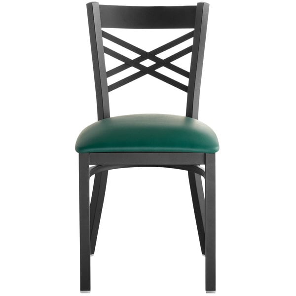 Lancaster Table & Seating Cross Back Black Chair with Green Vinyl Seat Wholesale ???? Lancaster Table & Seating Cross Back Black Chair With Green Vinyl Seat ✔️ -Lancaster Shop unnamed file 2806