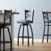 Best Pirce ???? Lancaster Table & Seating Cross Back Bar Height Black Swivel Chair With Navy Vinyl Seat ???? 1 Best Pirce ???? Lancaster Table & Seating Cross Back Bar Height Black Swivel Chair With Navy Vinyl Seat ???? -Lancaster Shop unnamed file 291
