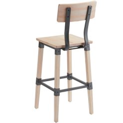 Cheapest ⌛ Lancaster Table & Seating Rustic Industrial Bar Height Chair With White Wash Finish ???? -Lancaster Shop unnamed file 302