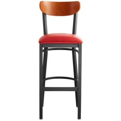 New ⭐ LT&S Boomerang Series Lancaster Table & Seating Boomerang Bar Height Black Chair With Red Vinyl Seat And Cherry Back ✨ 5 New ⭐ LT&S Boomerang Series Lancaster Table & Seating Boomerang Bar Height Black Chair With Red Vinyl Seat And Cherry Back ✨ -Lancaster Shop unnamed file 328
