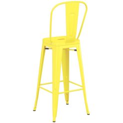 Buy ⌛ LT&S Alloy Series Lancaster Table & Seating Alloy Series Yellow Metal Indoor / Outdoor Industrial Cafe Barstool With Vertical Slat Back And Drain Hole Seat ???? -Lancaster Shop unnamed file 369
