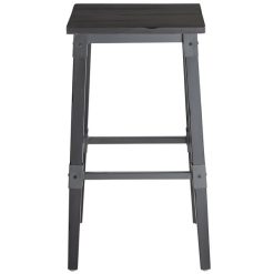 Flash Sale ???? Lancaster Table & Seating Rustic Industrial Backless Bar Stool With Antique Slate Gray Finish ???? -Lancaster Shop unnamed file 38