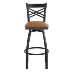 New ???? Lancaster Table & Seating Cross Back Bar Height Black Swivel Chair With Light Brown Vinyl Seat ⭐ 5 New ???? Lancaster Table & Seating Cross Back Bar Height Black Swivel Chair With Light Brown Vinyl Seat ⭐ -Lancaster Shop unnamed file 432