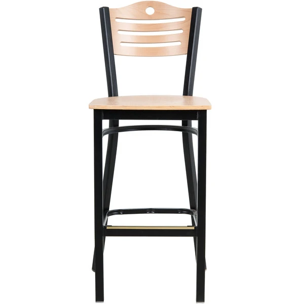 Best reviews of 😍 Lancaster Table & Seating Natural Finish Bar Height Bistro Chair 😍 - Image 4