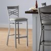 Promo ???? Lancaster Table & Seating Clear ???? Coat Cross Back Bar Height Chair With Light Gray Padded Seat ???? 1 Promo ???? Lancaster Table & Seating Clear ???? Coat Cross Back Bar Height Chair With Light Gray Padded Seat ???? -Lancaster Shop unnamed file 467